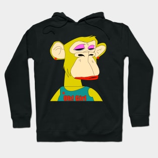 Newest Oh! girl sad ape nft (non fungible token) Hoodie